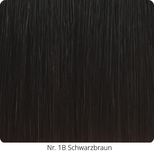 25  Extensions aus Echthaar für Haarverlängerung mit flachen Bondings 1 g