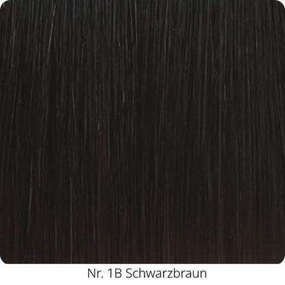 25  Extensions aus Echthaar für Haarverlängerung mit flachen Bondings 1 g