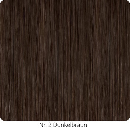 25  Extensions aus Echthaar für Haarverlängerung mit flachen Bondings 1 g