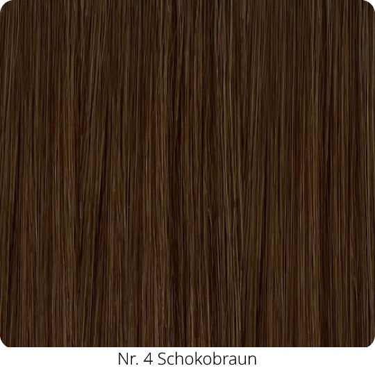 25  Extensions aus Echthaar für Haarverlängerung mit flachen Bondings 1 g