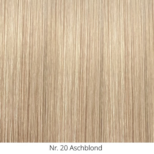 25  Extensions aus Echthaar für Haarverlängerung mit flachen Bondings 1 g