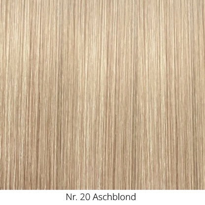 25  Extensions aus Echthaar für Haarverlängerung mit flachen Bondings 1 g