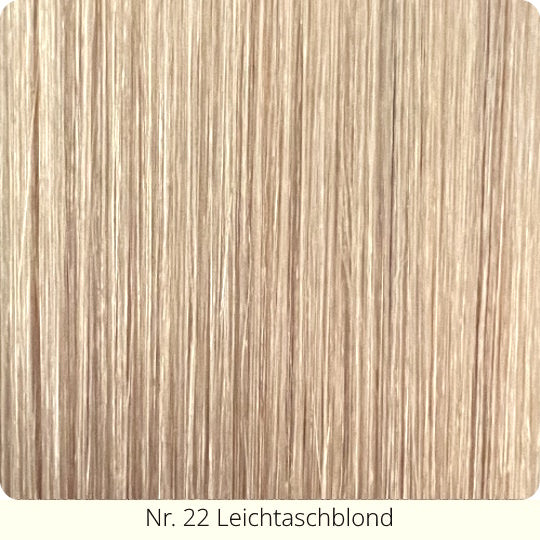 25  Extensions aus Echthaar für Haarverlängerung mit flachen Bondings 1 g