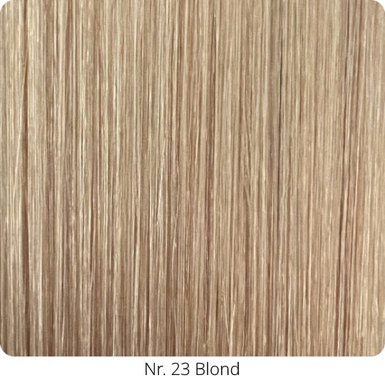 25  Extensions aus Echthaar für Haarverlängerung mit flachen Bondings 1 g