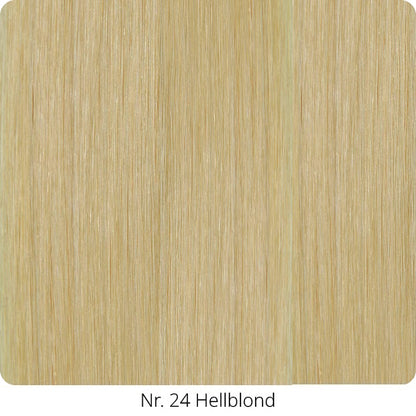 25  Extensions aus Echthaar für Haarverlängerung mit flachen Bondings 1 g