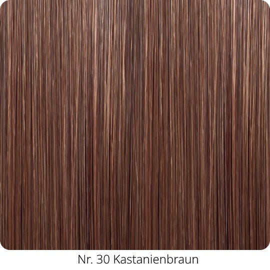 25  Extensions aus Echthaar für Haarverlängerung mit flachen Bondings 1 g