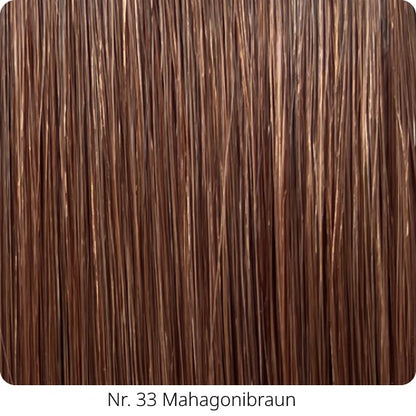 25  Extensions aus Echthaar für Haarverlängerung mit flachen Bondings 1 g