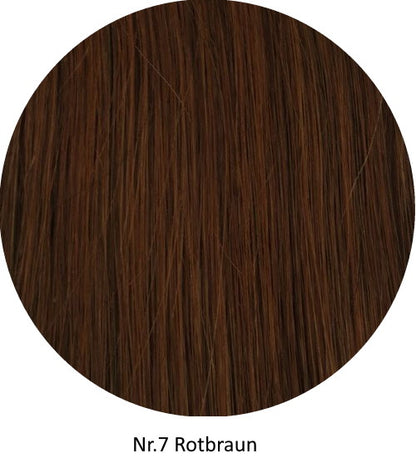 Clip Extensions Set aus 9 Teile für Haarverlängerung aus Echthaar in 40 cm Länge