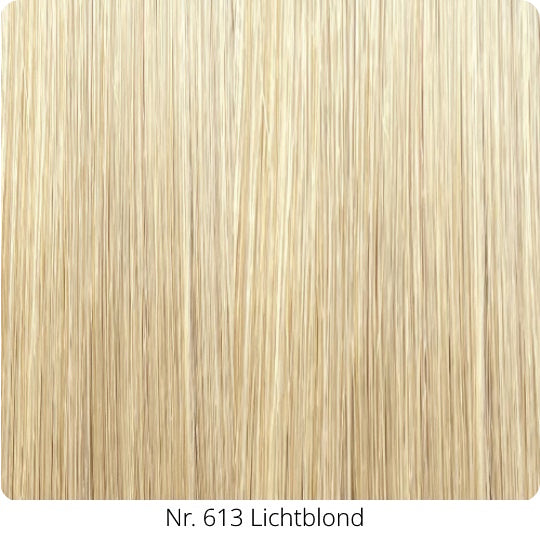 25  Extensions aus Echthaar für Haarverlängerung mit flachen Bondings 1 g