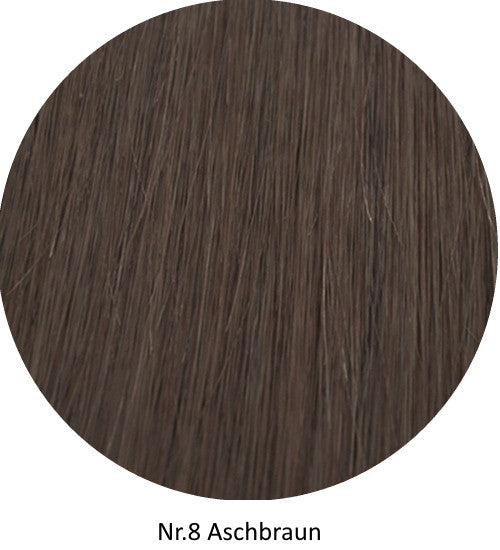 Clip Extensions Set aus 9 Teile für Haarverlängerung aus Echthaar in 40 cm Länge