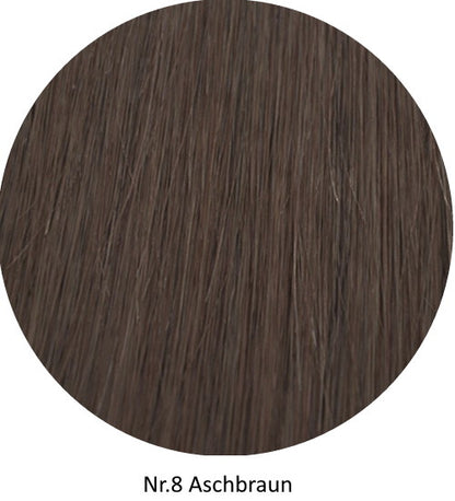 Clip Extensions Set aus 9 Teile für Haarverlängerung aus Echthaar in 40 cm Länge