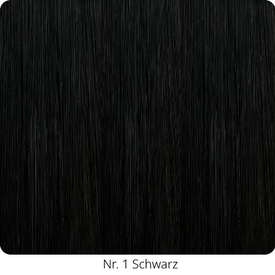 25  Extensions aus Echthaar für Haarverlängerung mit flachen Bondings 1 g