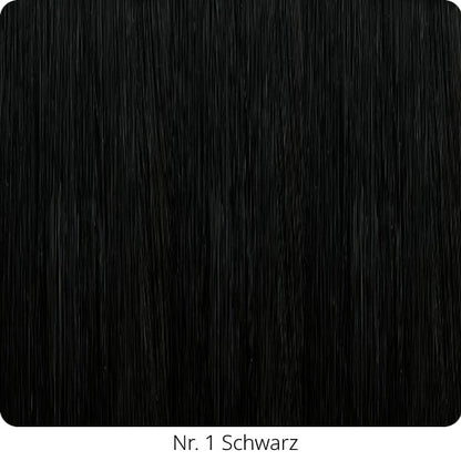 25  Extensions aus Echthaar für Haarverlängerung mit flachen Bondings 1 g