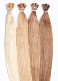 100  Extensions aus Echthaar für Haarverlängerung mit runden Bondings 1 g, Länge 60 cm