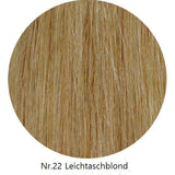 100  Extensions aus Echthaar für Haarverlängerung mit runden Bondings 1 g, Länge 50 cm
