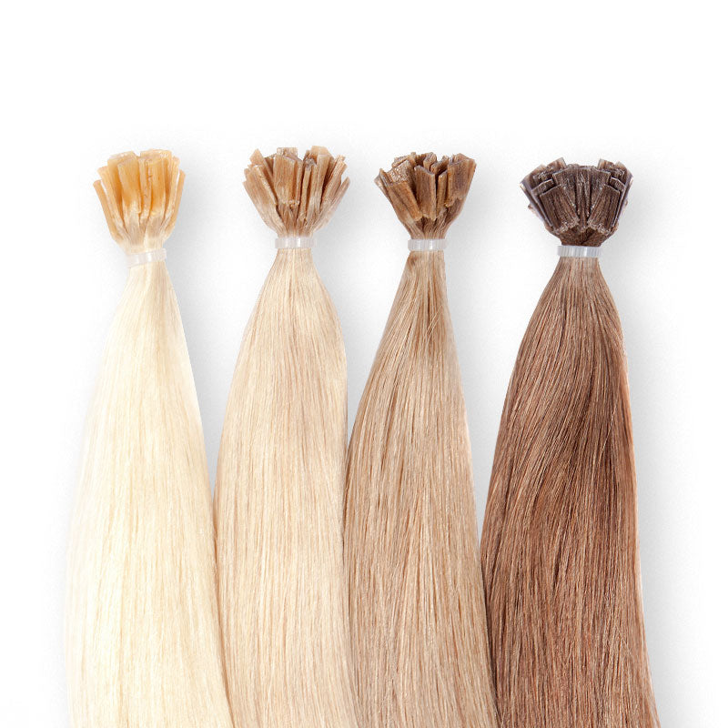 Haarverlängerung mit Extensions aus Echthaar Tape, Strähnen, Clips